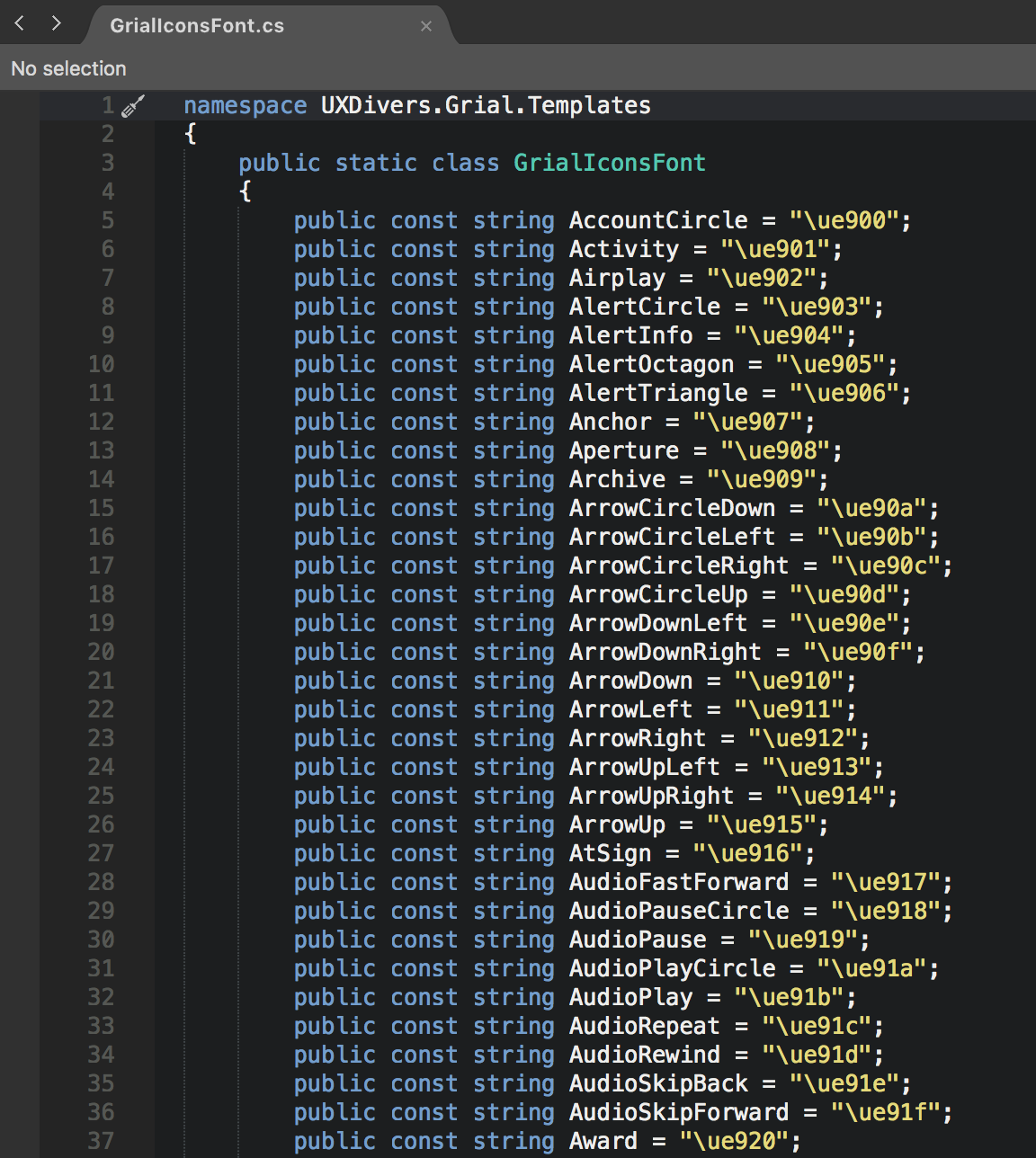Grial Font Helper