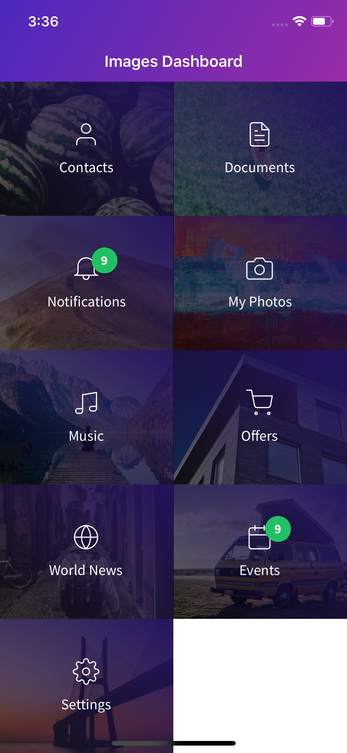 GridView