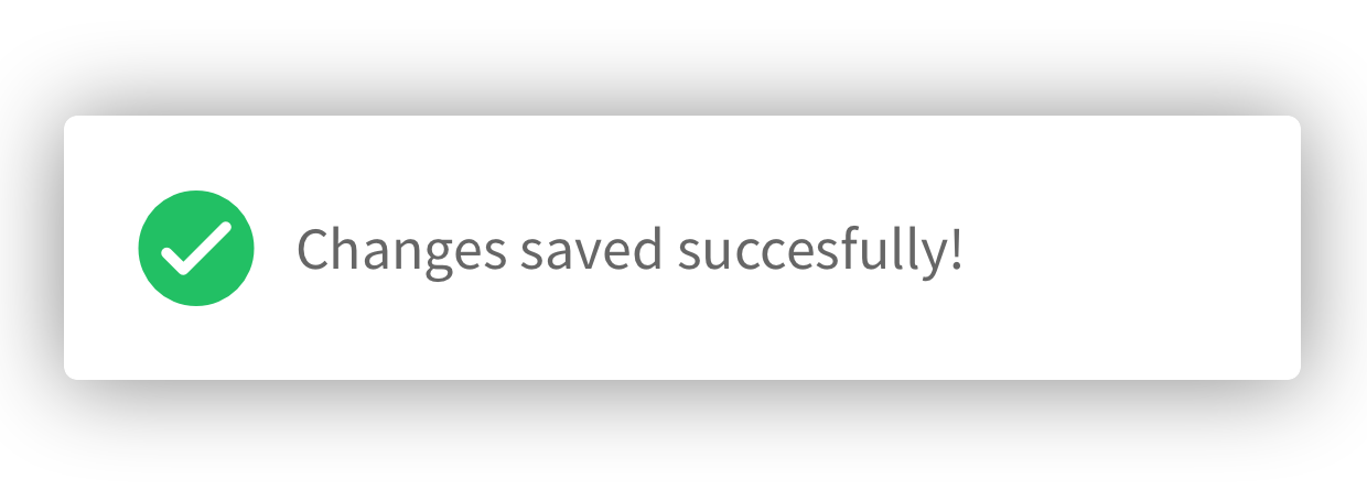 Notification Popup
