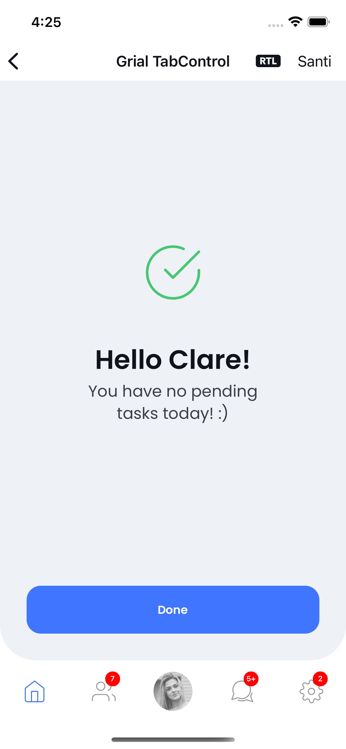 Tab Control